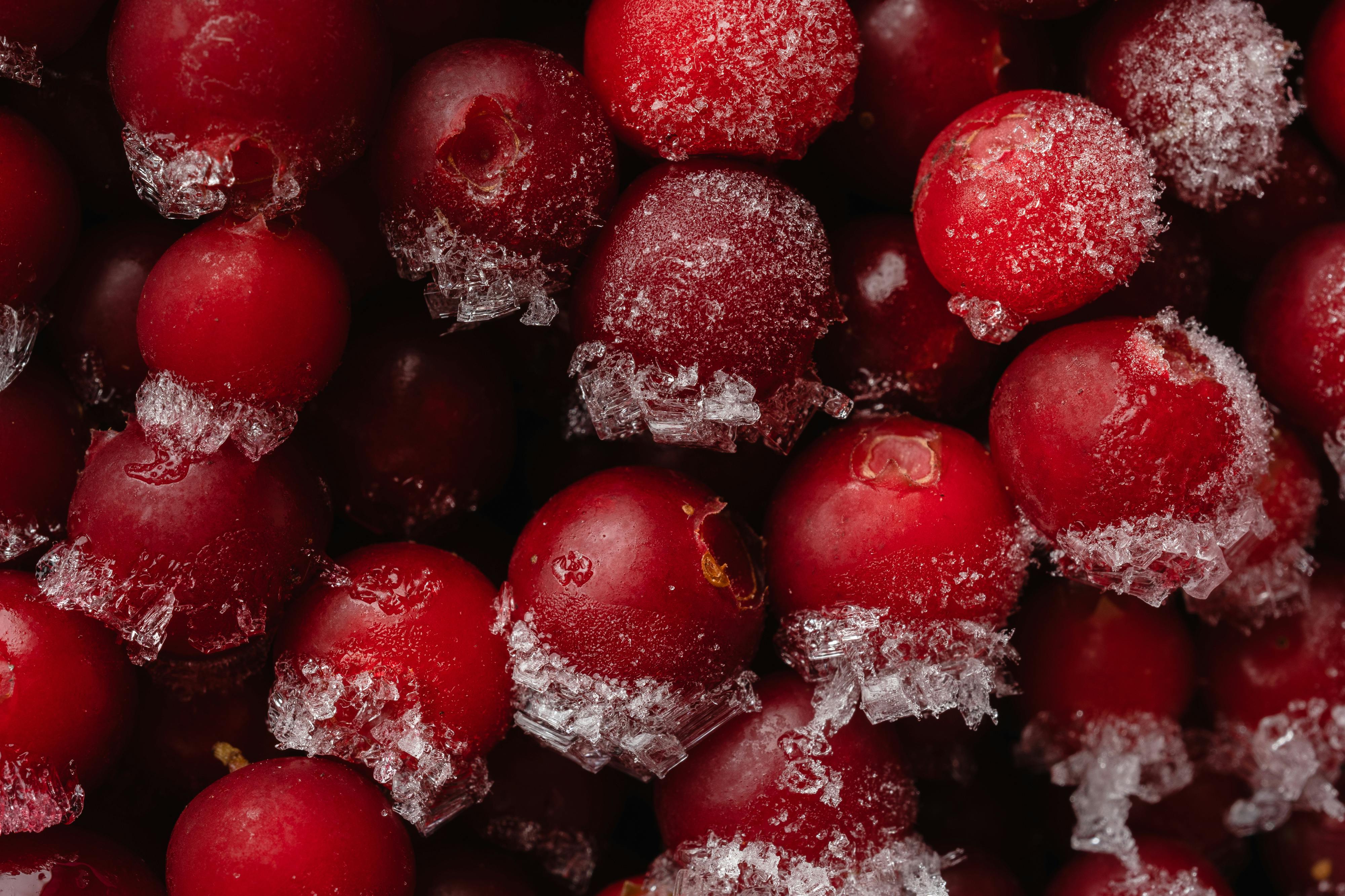 Frozen fruits and vegetables